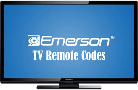 Programming Emerson TV Remote Codes [The Full .